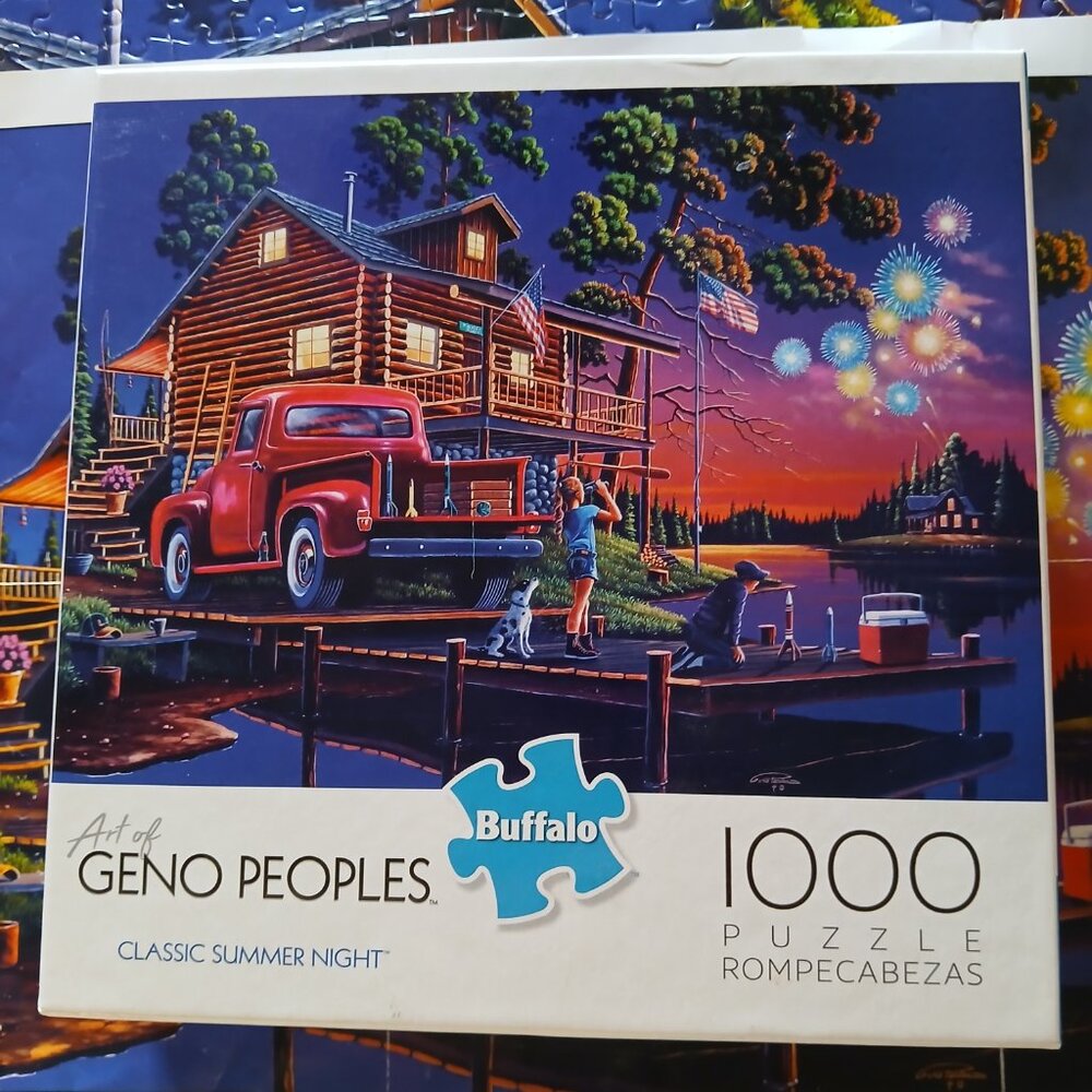 Classic Summer Nights 1000pc Puzzle